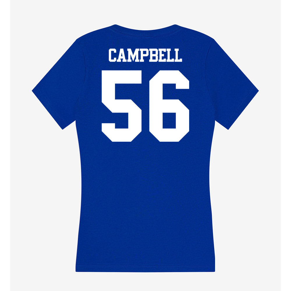 Kentucky - NCAA Football : Javeon Campbell - Women's V-Neck T-Shirt-1