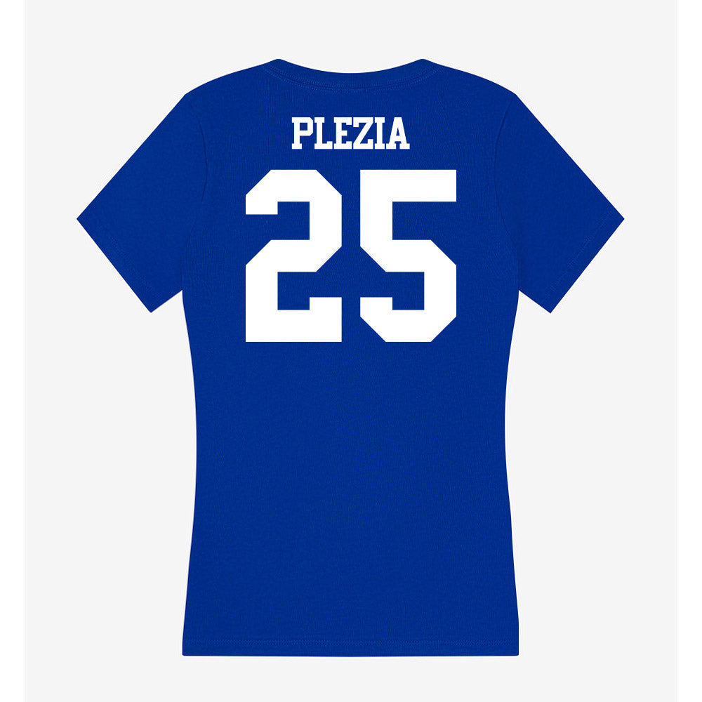 Kentucky - NCAA Women's Soccer : Ava Plezia - Women's V-Neck T-Shirt-1