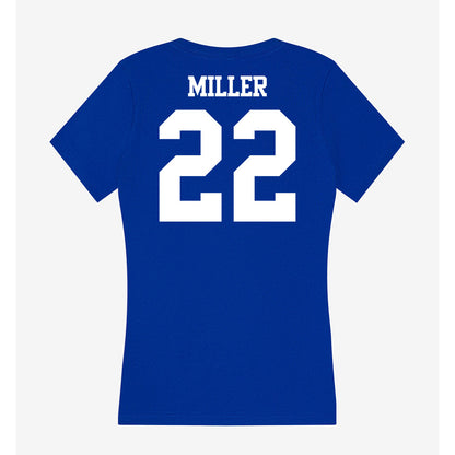 Kentucky - NCAA Football : Cameron Miller - Women's V-Neck T-Shirt-1