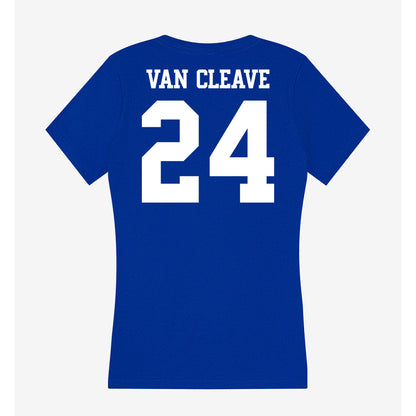 Kentucky - NCAA Baseball : Braxton Van Cleave - Women's V-Neck T-Shirt-1