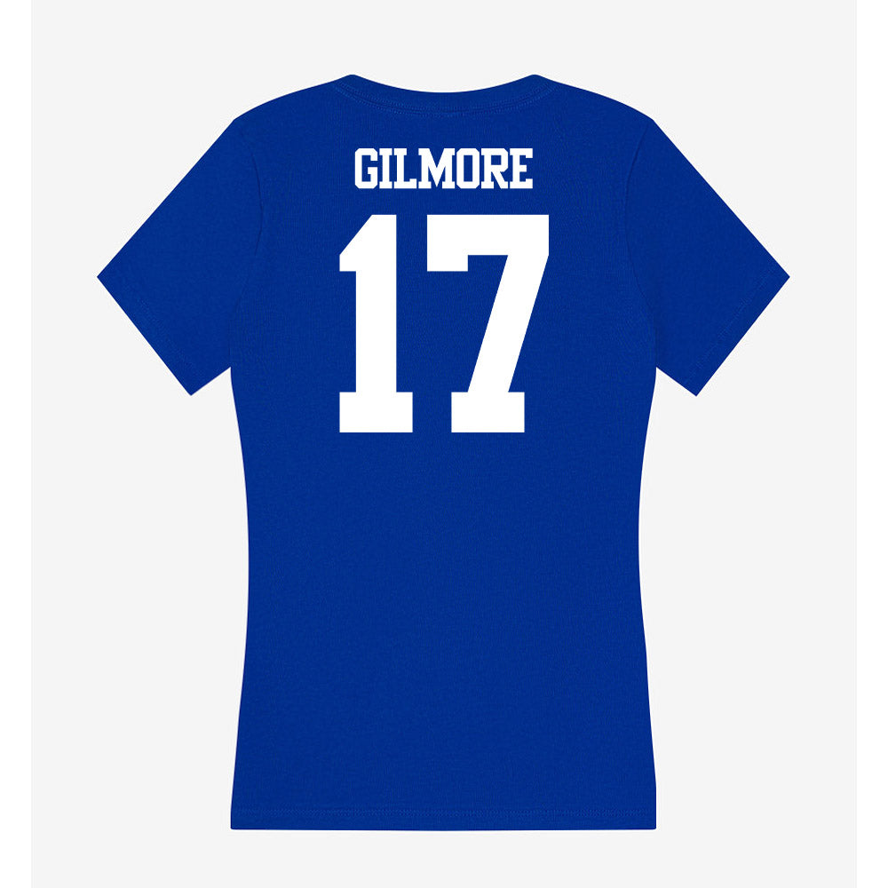 Kentucky - NCAA Football : Hardley Gilmore - Women's V-Neck T-Shirt-1