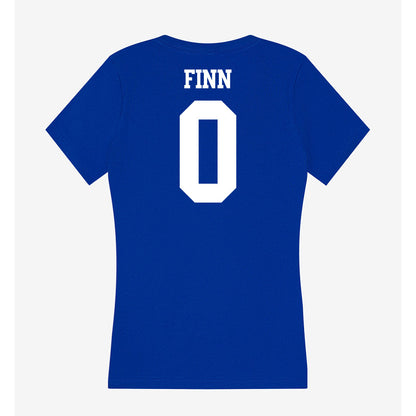 Kentucky - NCAA Baseball : Sam Finn - Women's V-Neck T-Shirt-1