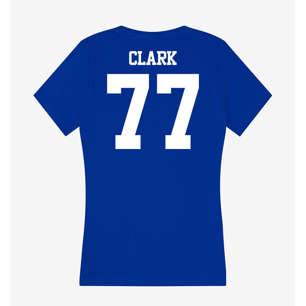 Kentucky - NCAA Softball : Madyson Clark - Women's V-Neck T-Shirt-1