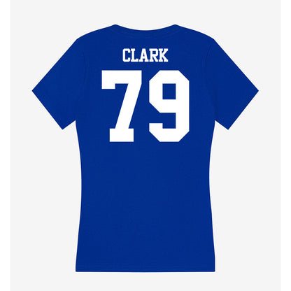 Kentucky - NCAA Football : Jayden Clark - Women's V-Neck T-Shirt-1