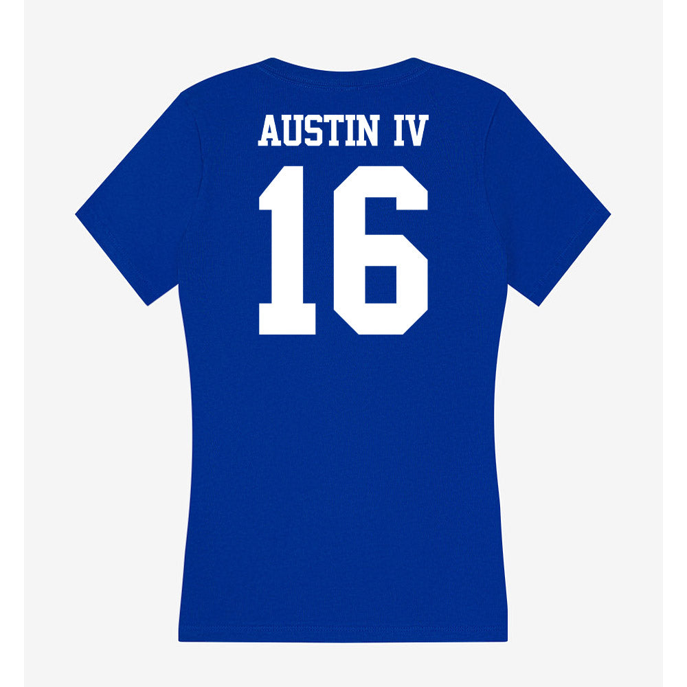 Kentucky - NCAA Baseball : Ira Austin IV - Women's V-Neck T-Shirt-1
