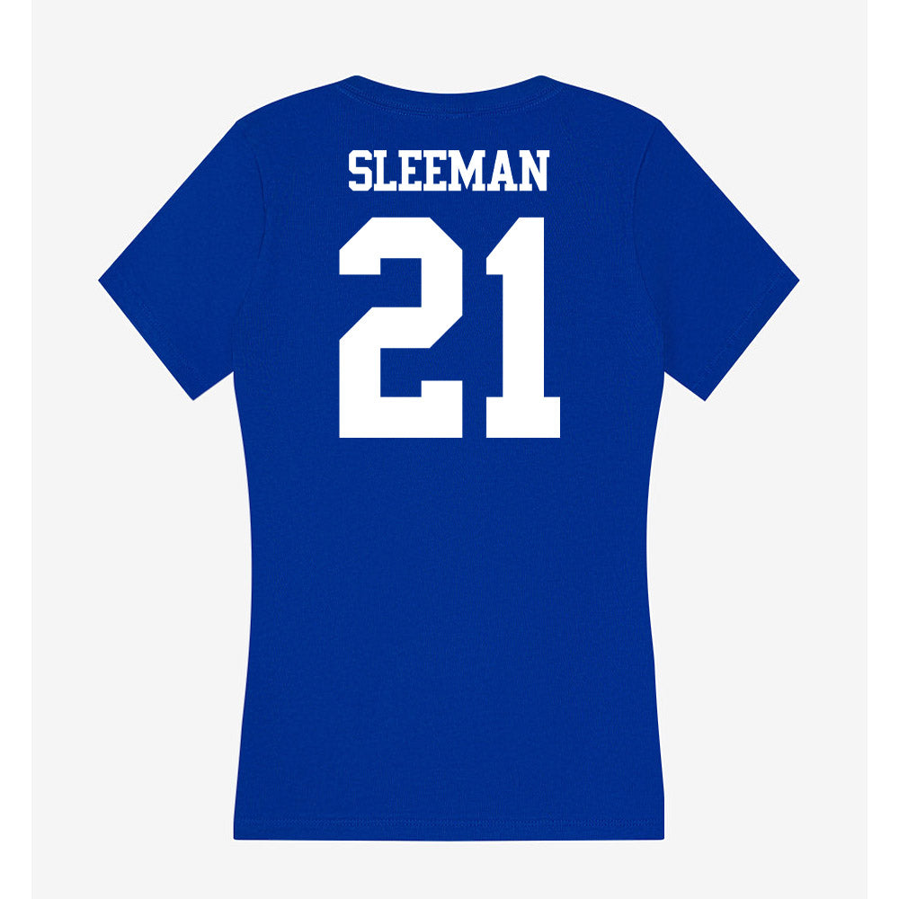 Kentucky - NCAA Softball : Carly Sleeman - Women's V-Neck T-Shirt-1
