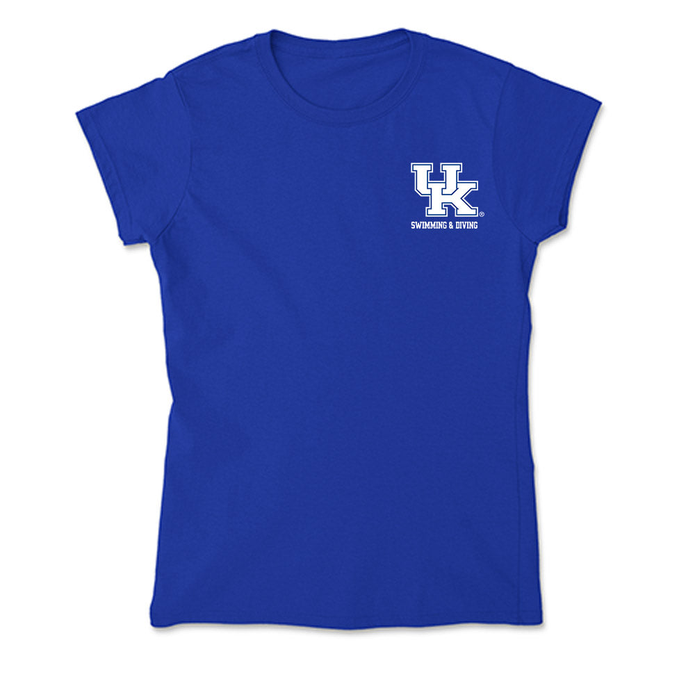 Kentucky - NCAA Men's Swimming & Diving : Nathan Castano - Soft Style Women’s T-Shirt-0