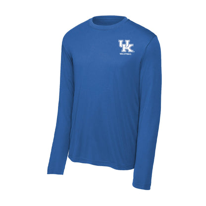 Kentucky - NCAA Women's Volleyball : Kassie OBrien - Activewear Long Sleeve T-Shirt-0