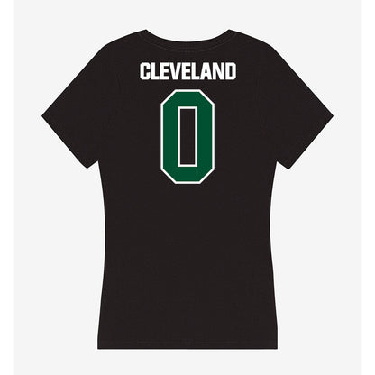 Miami - NCAA Men's Basketball : Matthew Cleveland - Women's V-Neck T-Shirt-1