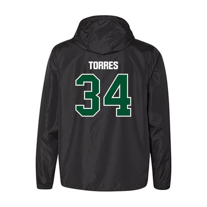 Miami - NCAA Baseball : Michael Torres - Windbreaker-1