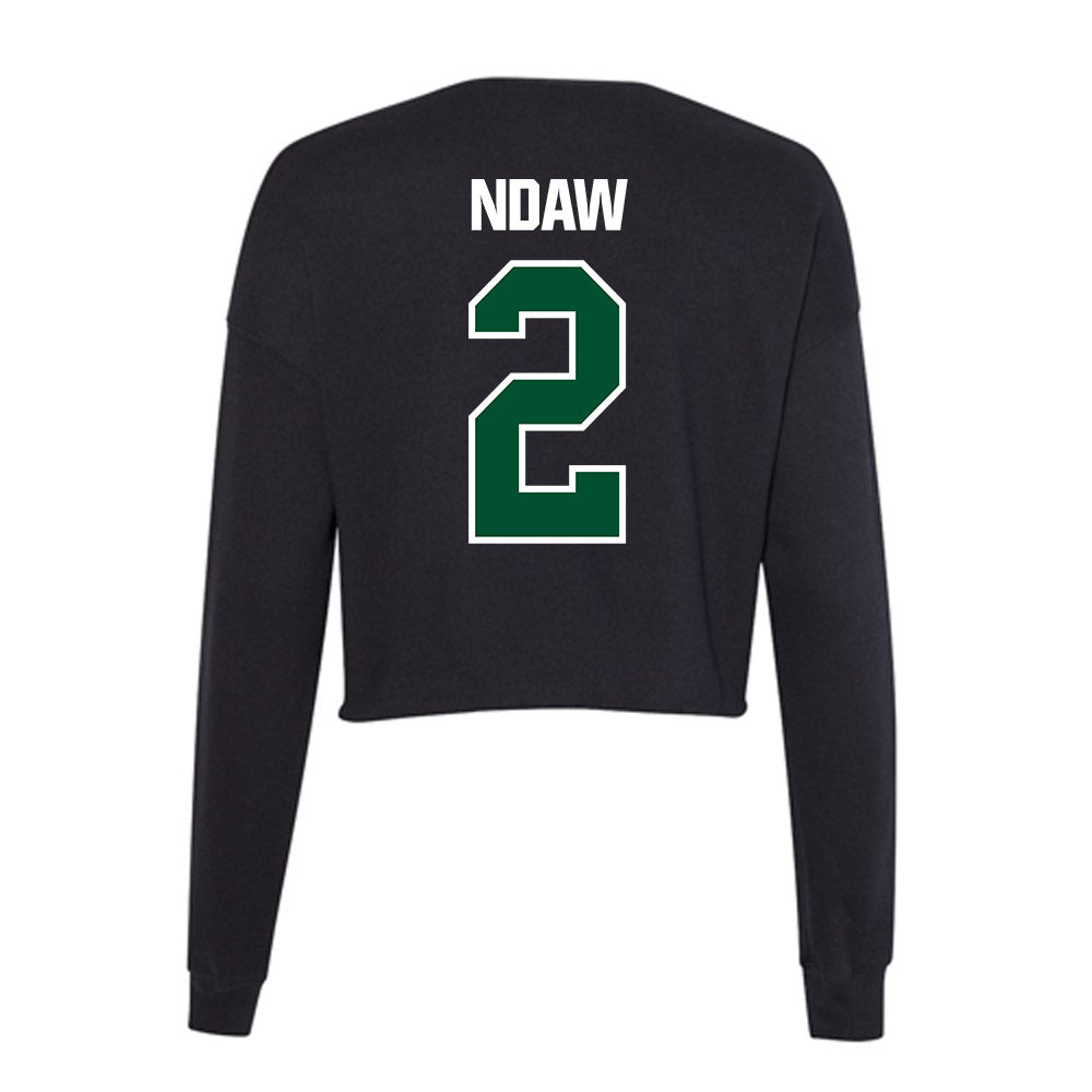 Miami - NCAA Women's Soccer : Dieynaba Ndaw - Women's Cropped Crew Fleece-1