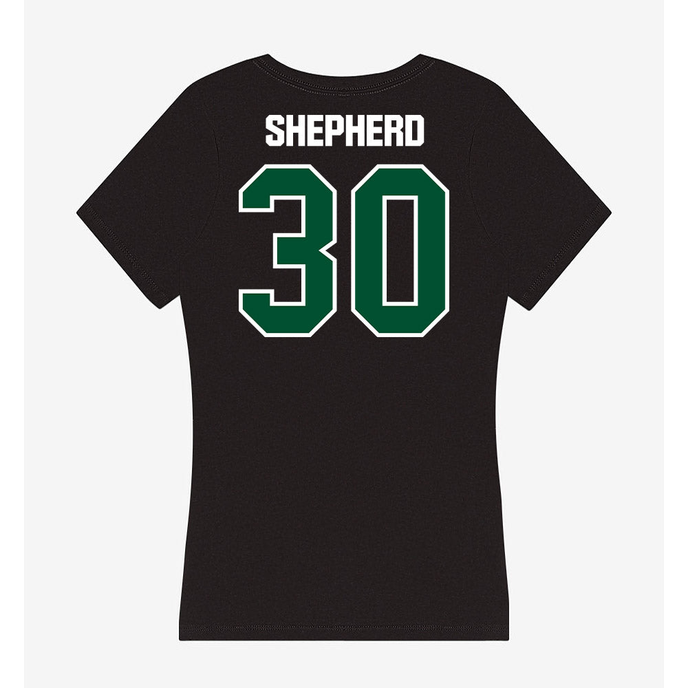 Miami - NCAA Women's Soccer : Zoe Shepherd - Women's V-Neck T-Shirt-1