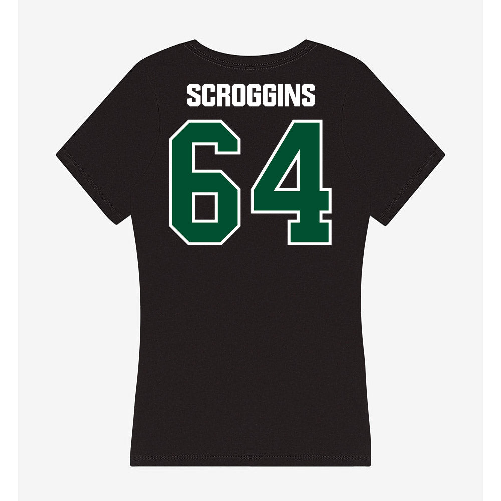 Miami - NCAA Football : Ralph Scroggins - Women's V-Neck T-Shirt-1