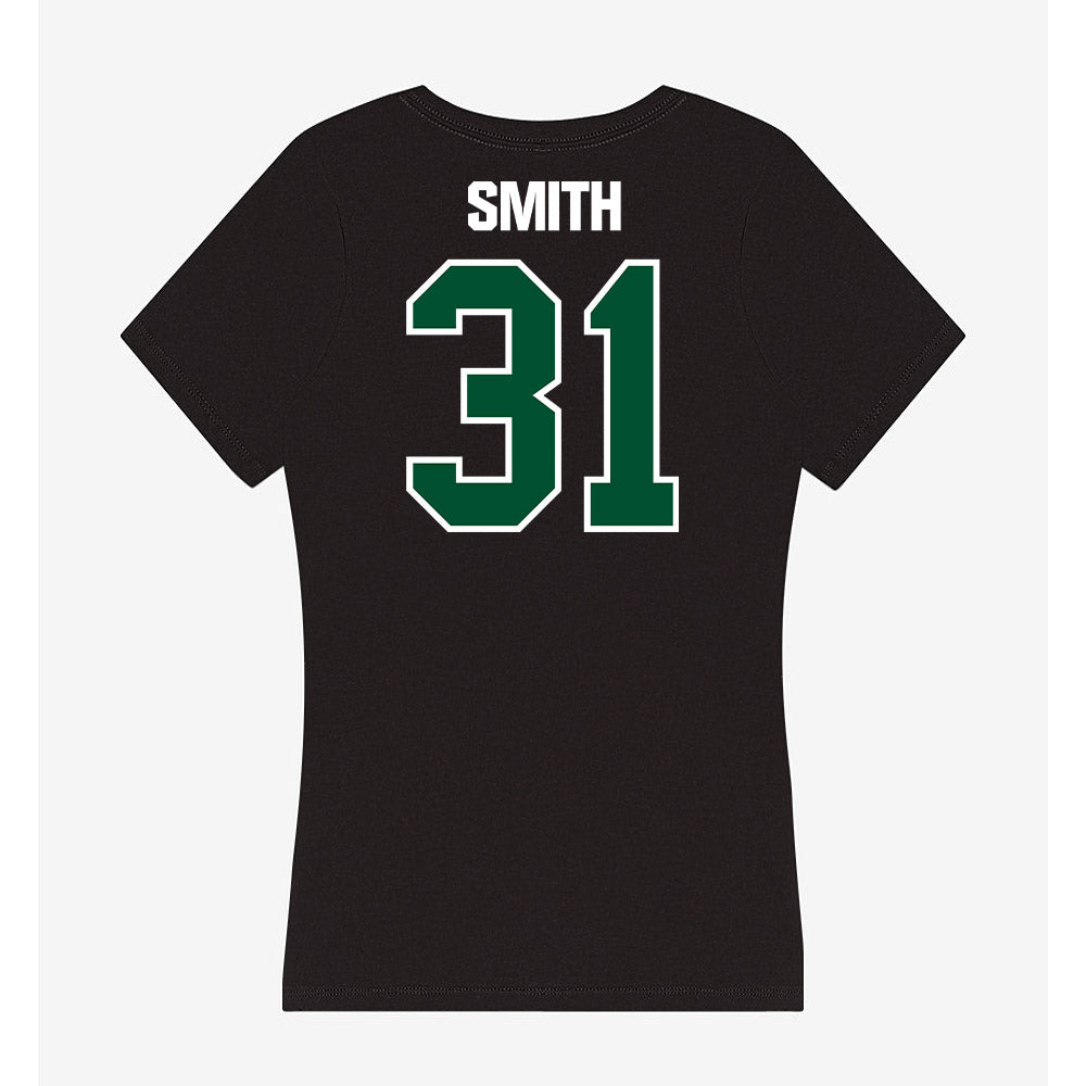 Miami - NCAA Baseball : Will Smith - Women's V-Neck T-Shirt-1