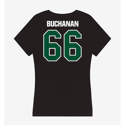 Miami - NCAA Football : Max Buchanan - Women's V-Neck T-Shirt-1