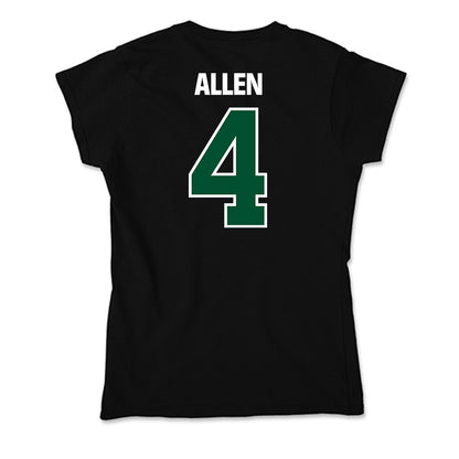 Miami - NCAA Men's Basketball : Marcus Allen - Soft Style Women’s T-Shirt-1