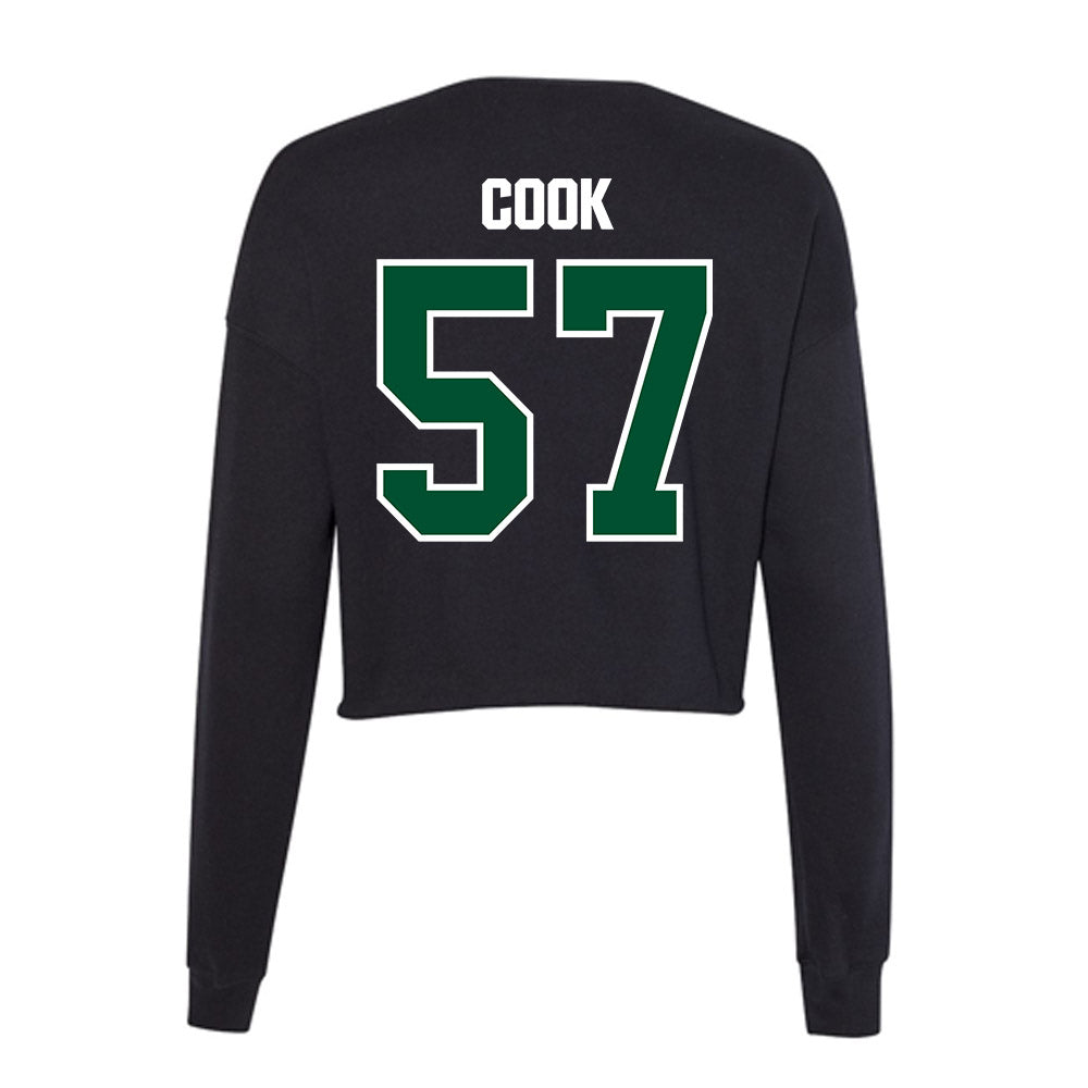 Miami - NCAA Football : Marley Cook - Women's Cropped Crew Fleece-1