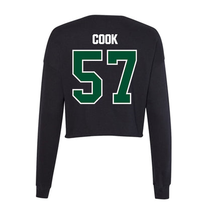 Miami - NCAA Football : Marley Cook - Women's Cropped Crew Fleece-1