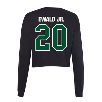 Miami - NCAA Football : Chris Ewald Jr. - Women's Cropped Crew Fleece-1
