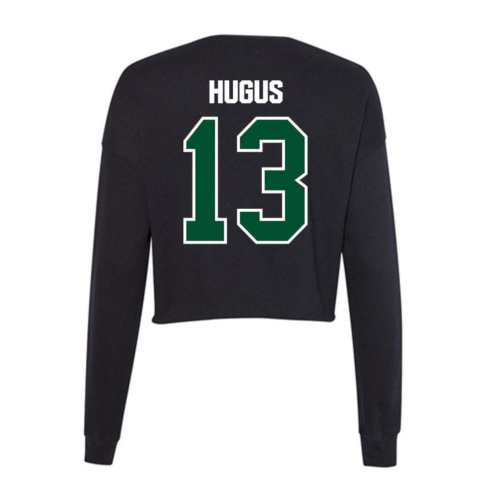 Miami - NCAA Baseball : Griffin Hugus - Women's Cropped Crew Fleece-1