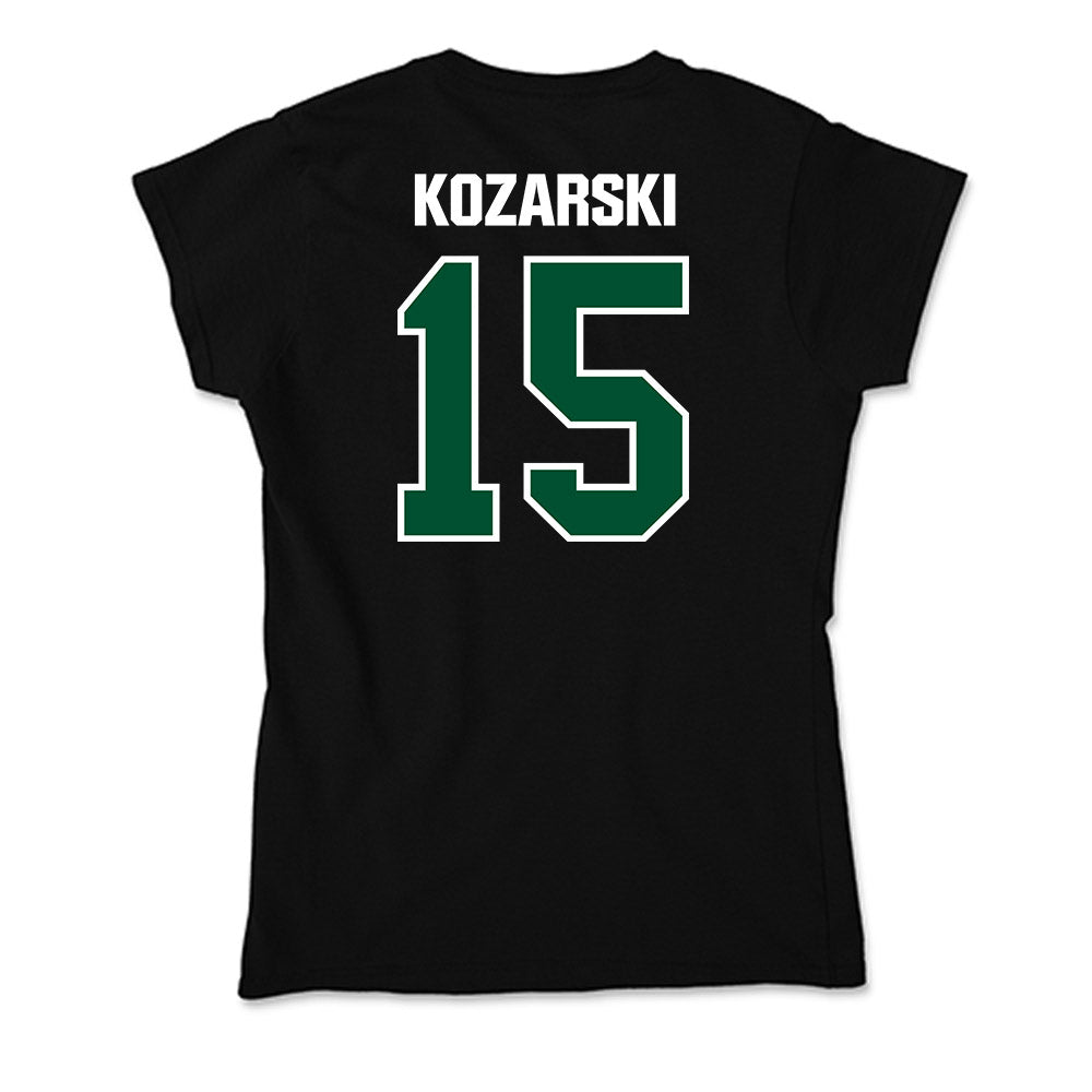 Miami - NCAA Women's Soccer : Gisselle Kozarski - Soft Style Women’s T-Shirt-1