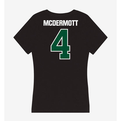 Miami - Women's Volleyball Alumni : Brooke McDermott - Women's V-Neck T-Shirt-1