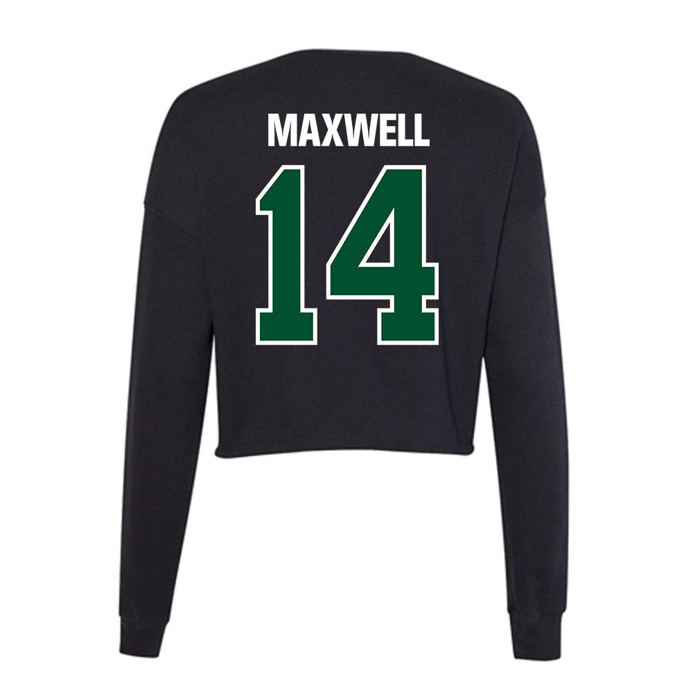 Miami - NCAA Women's Soccer : Taylor Maxwell - Women's Cropped Crew Fleece-1