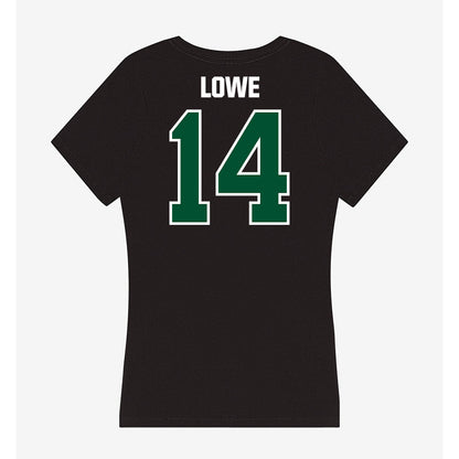 Miami - NCAA Football : Hayden Lowe - Women's V-Neck T-Shirt-1