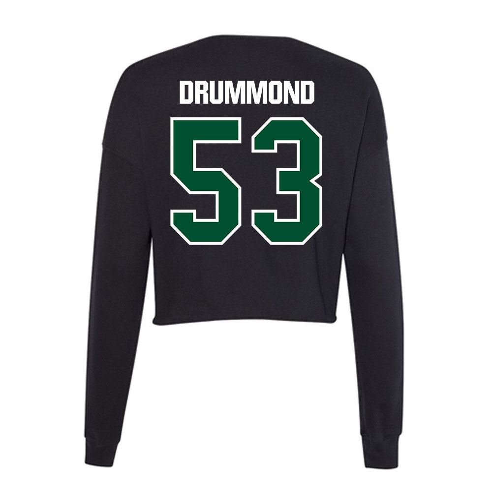 Miami - NCAA Baseball : Lj Drummond - Women's Cropped Crew Fleece-1