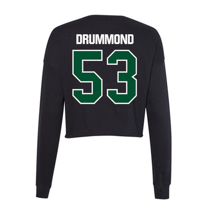 Miami - NCAA Baseball : Lj Drummond - Women's Cropped Crew Fleece-1
