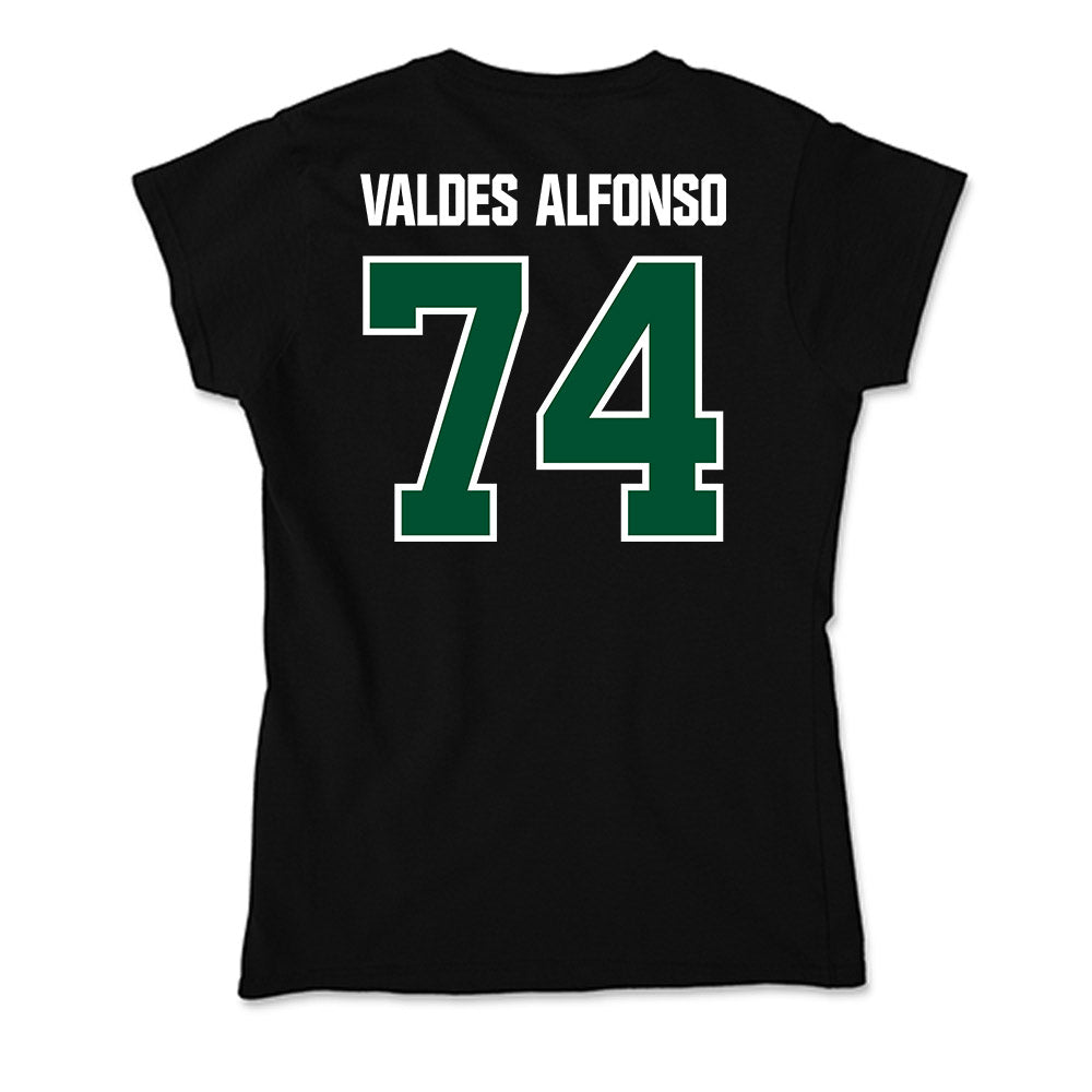 Miami - NCAA Football : Yerovi Valdes Alfonso - Soft Style Women’s T-Shirt-1