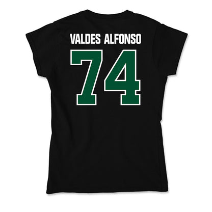 Miami - NCAA Football : Yerovi Valdes Alfonso - Soft Style Women’s T-Shirt-1