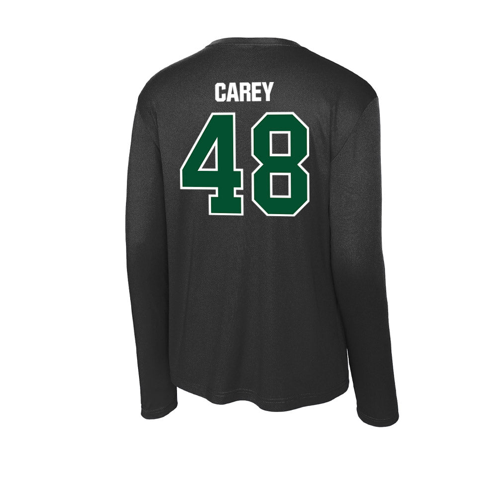 Miami - NCAA Women's Soccer : sage carey - Activewear Long Sleeve T-Shirt-1