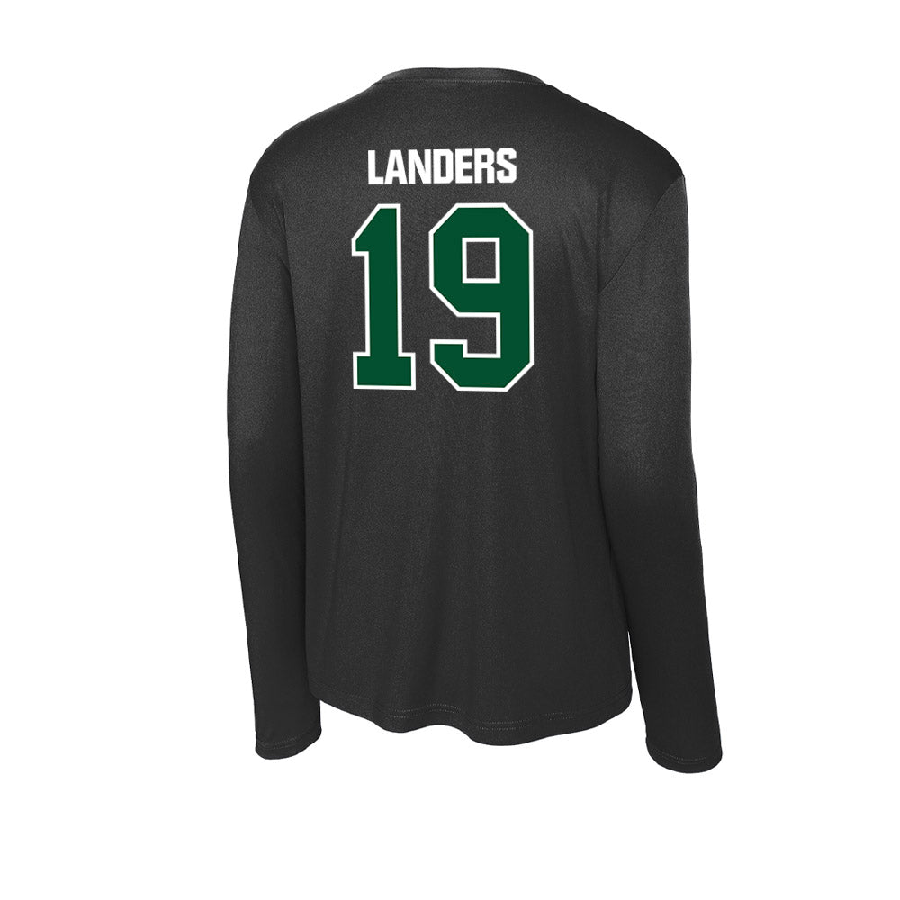 Miami - NCAA Women's Soccer : Madison Landers - Activewear Long Sleeve T-Shirt-1