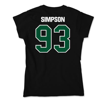 Miami - NCAA Football : Donta Simpson - Soft Style Women’s T-Shirt-1