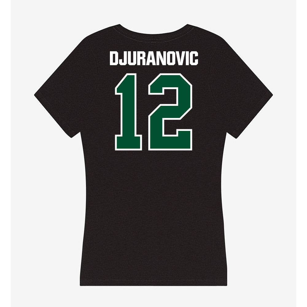 Miami - NCAA Women's Soccer : Lana Djuranovic - Women's V-Neck T-Shirt-1