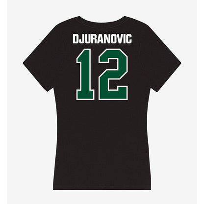 Miami - NCAA Women's Soccer : Lana Djuranovic - Women's V-Neck T-Shirt-1