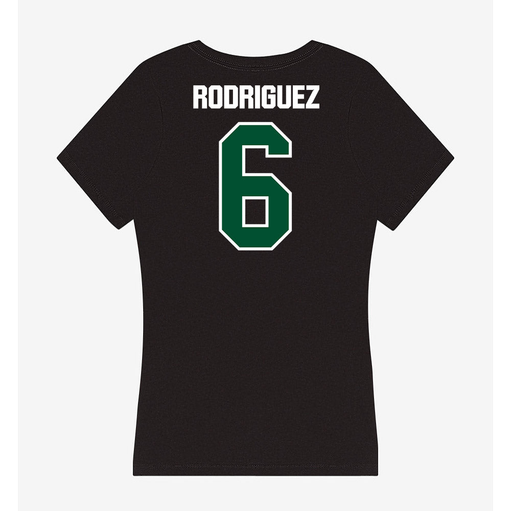 Miami - NCAA Women's Volleyball : Ariana Rodriguez - Women's V-Neck T-Shirt-1