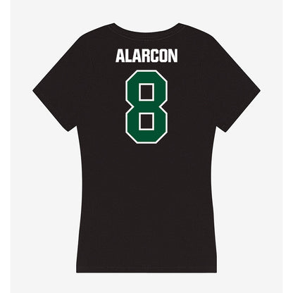 Miami - NCAA Women's Soccer : Ciara Alarcon - Women's V-Neck T-Shirt-1