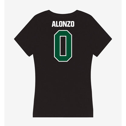 Miami - NCAA Women's Soccer : Vikki Alonzo - Women's V-Neck T-Shirt-1