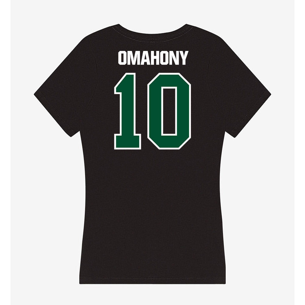 Miami - NCAA Women's Soccer : Eabha Omahony - Women's V-Neck T-Shirt-1