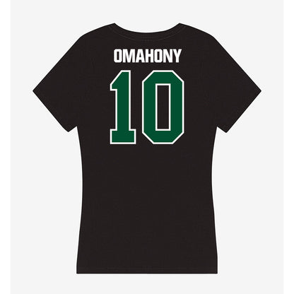 Miami - NCAA Women's Soccer : Eabha Omahony - Women's V-Neck T-Shirt-1