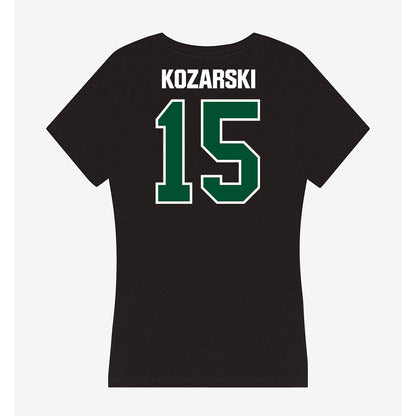 Miami - NCAA Women's Soccer : Gisselle Kozarski - Women's V-Neck T-Shirt-1