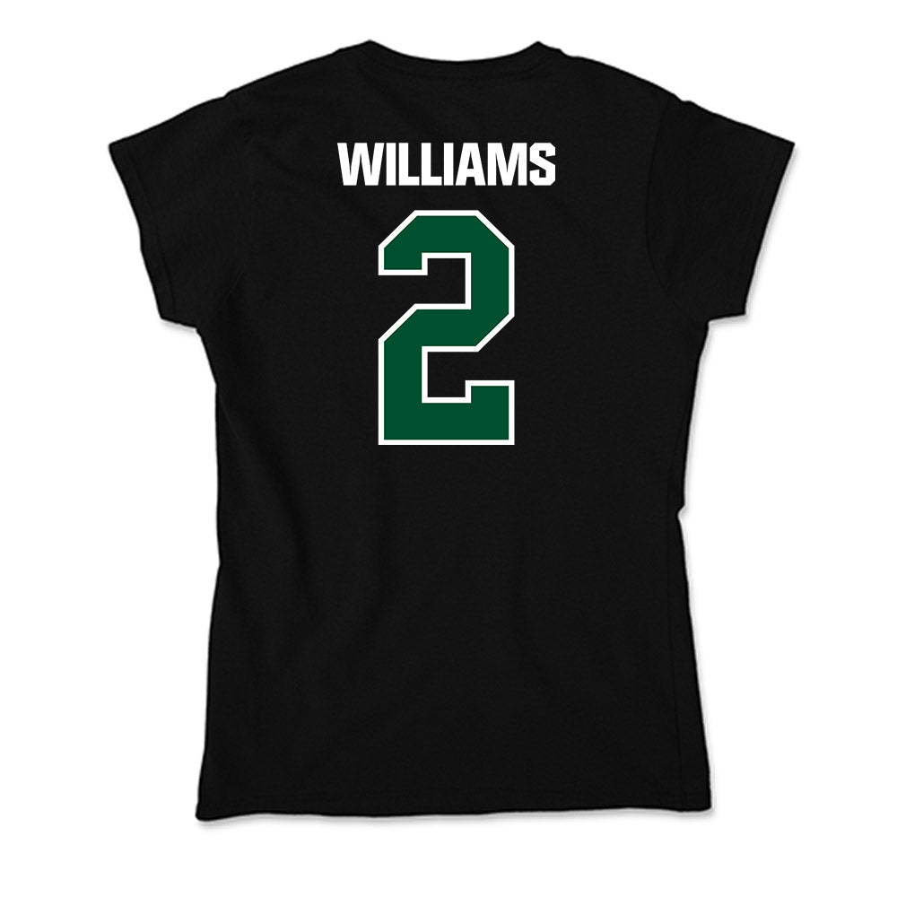 Miami - NCAA Baseball : Derek Williams - Soft Style Women’s T-Shirt-1