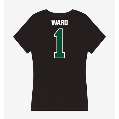 Miami - NCAA Football : Cam Ward - Women's V-Neck T-Shirt-1
