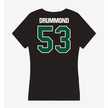 Miami - NCAA Baseball : Lj Drummond - Women's V-Neck T-Shirt-1