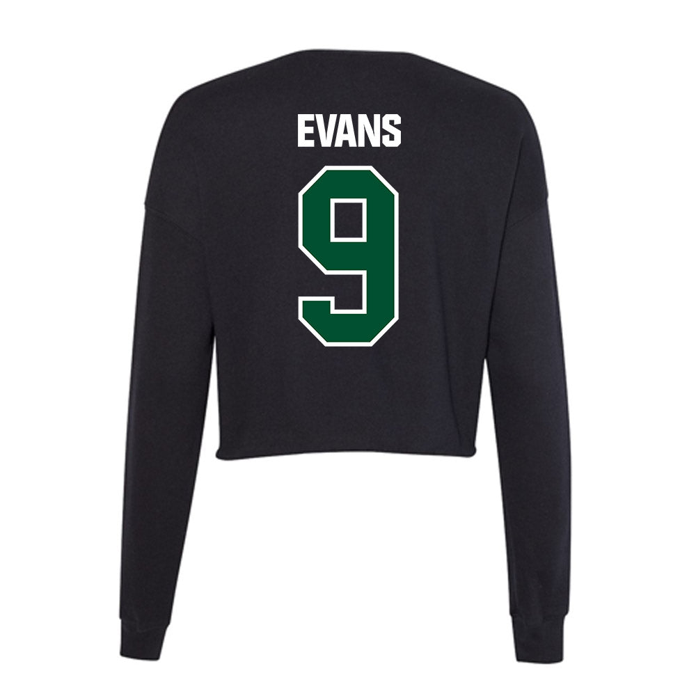 Miami - NCAA Baseball : Rob Evans - Women's Cropped Crew Fleece-1