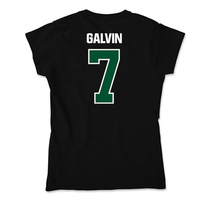 Miami - NCAA Baseball : Max Galvin - Soft Style Women’s T-Shirt-1