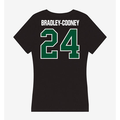 Miami - NCAA Baseball : Packy Bradley-Cooney - Women's V-Neck T-Shirt-1