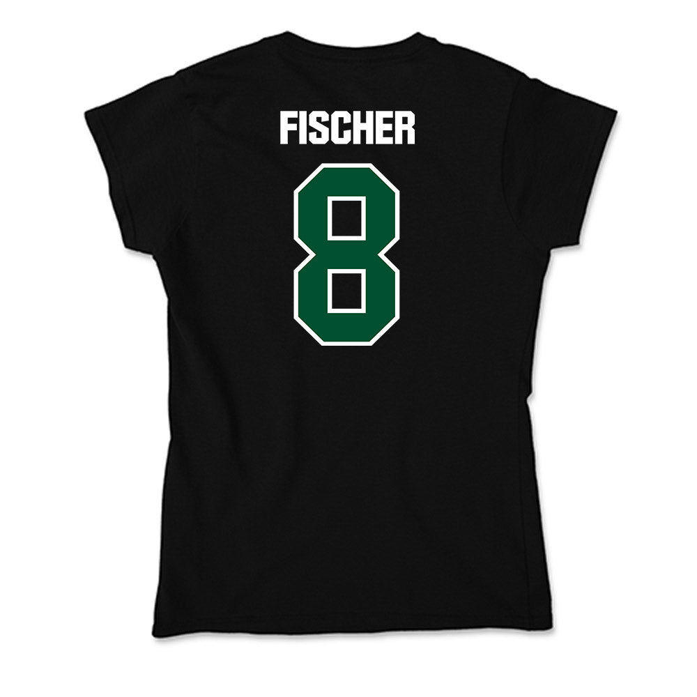 Miami - NCAA Baseball : Carson Fischer - Soft Style Women’s T-Shirt-1